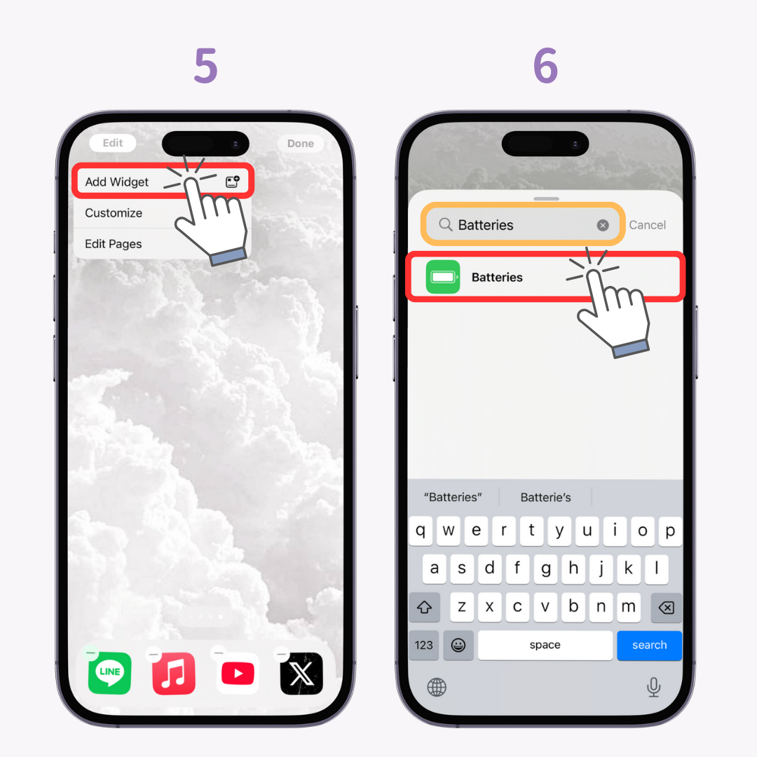 #1 kép: Az AirPods nem jelenik meg az akkumulátor widgeten