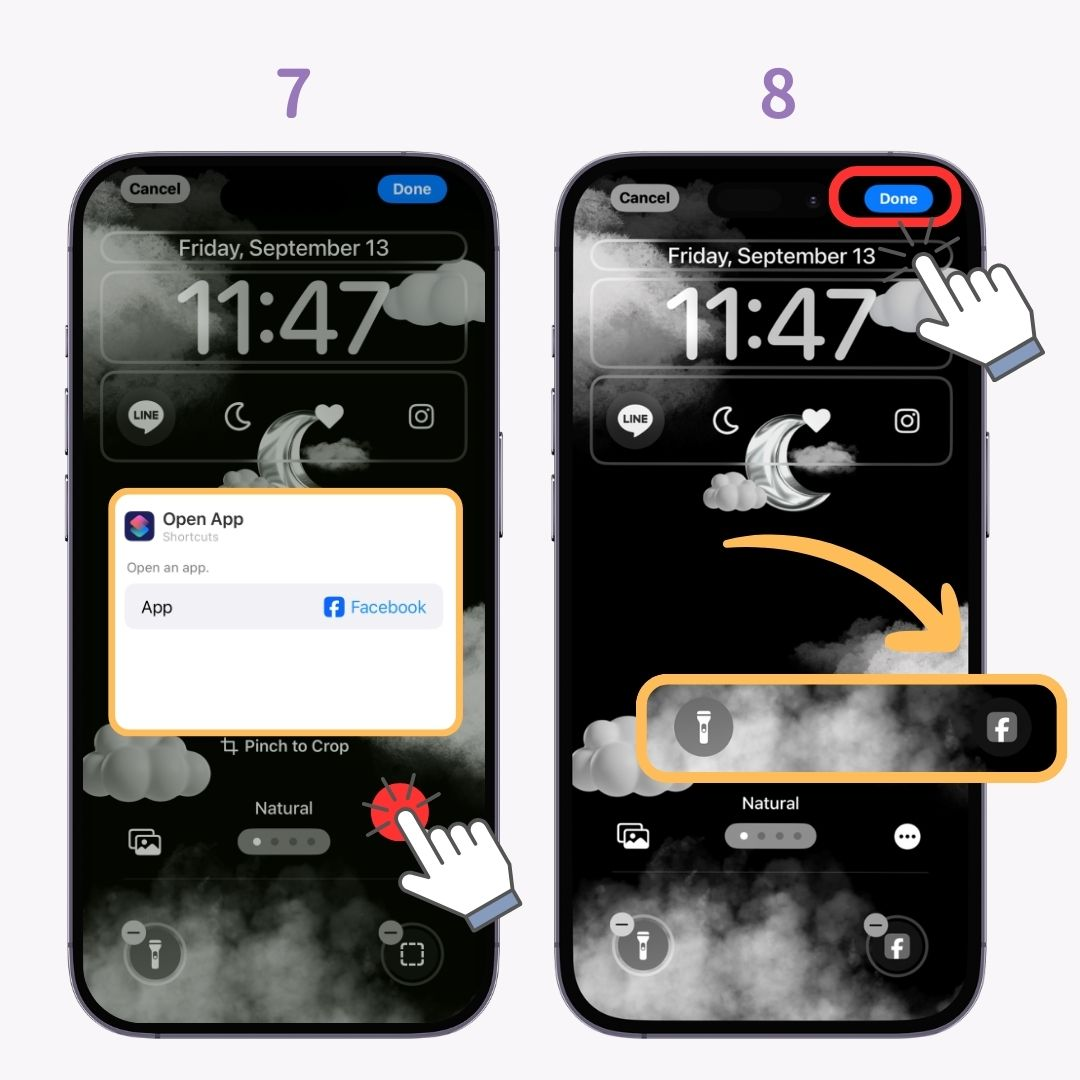 Imagen n.° 1 de Cómo editar los controles de la pantalla de bloqueo en tu iPhone