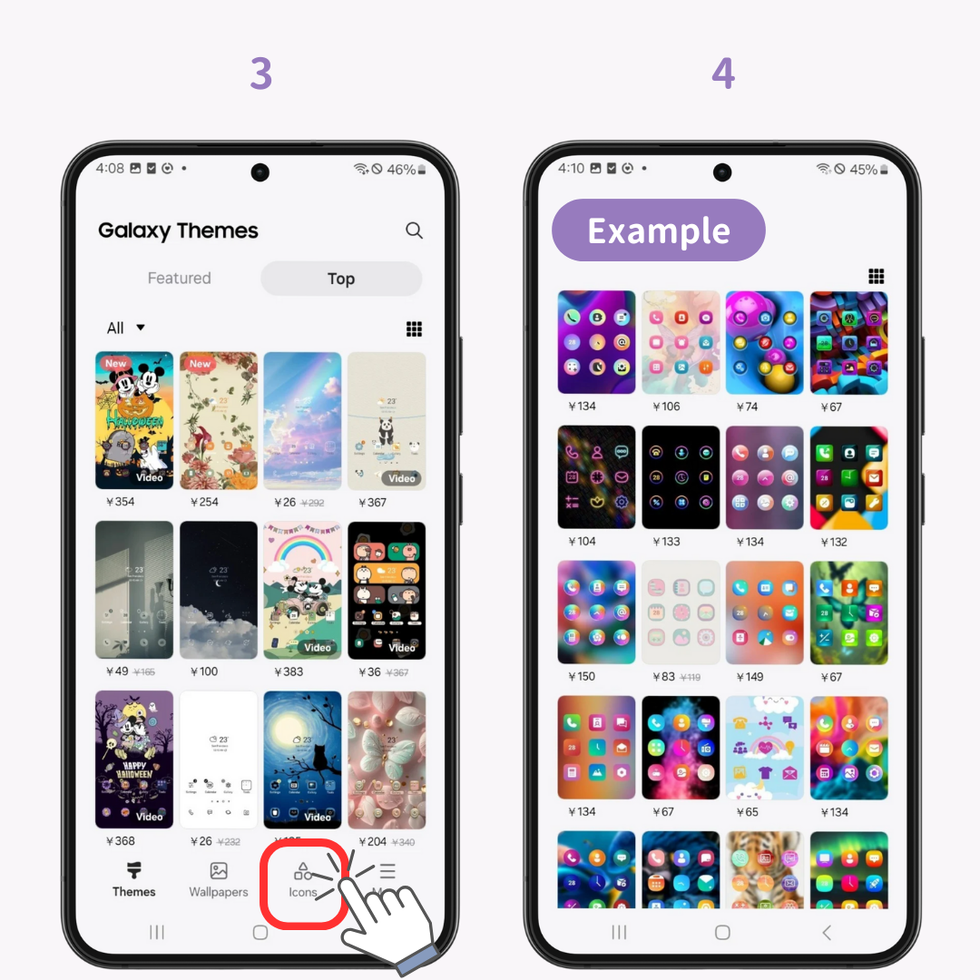 #1 image of Changing the Color of App Icons on Android