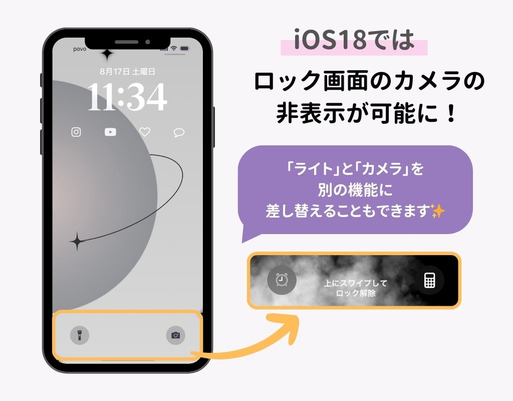 iPhoneロック画面のカメラの起動を防ぐ方法！の画像3枚目