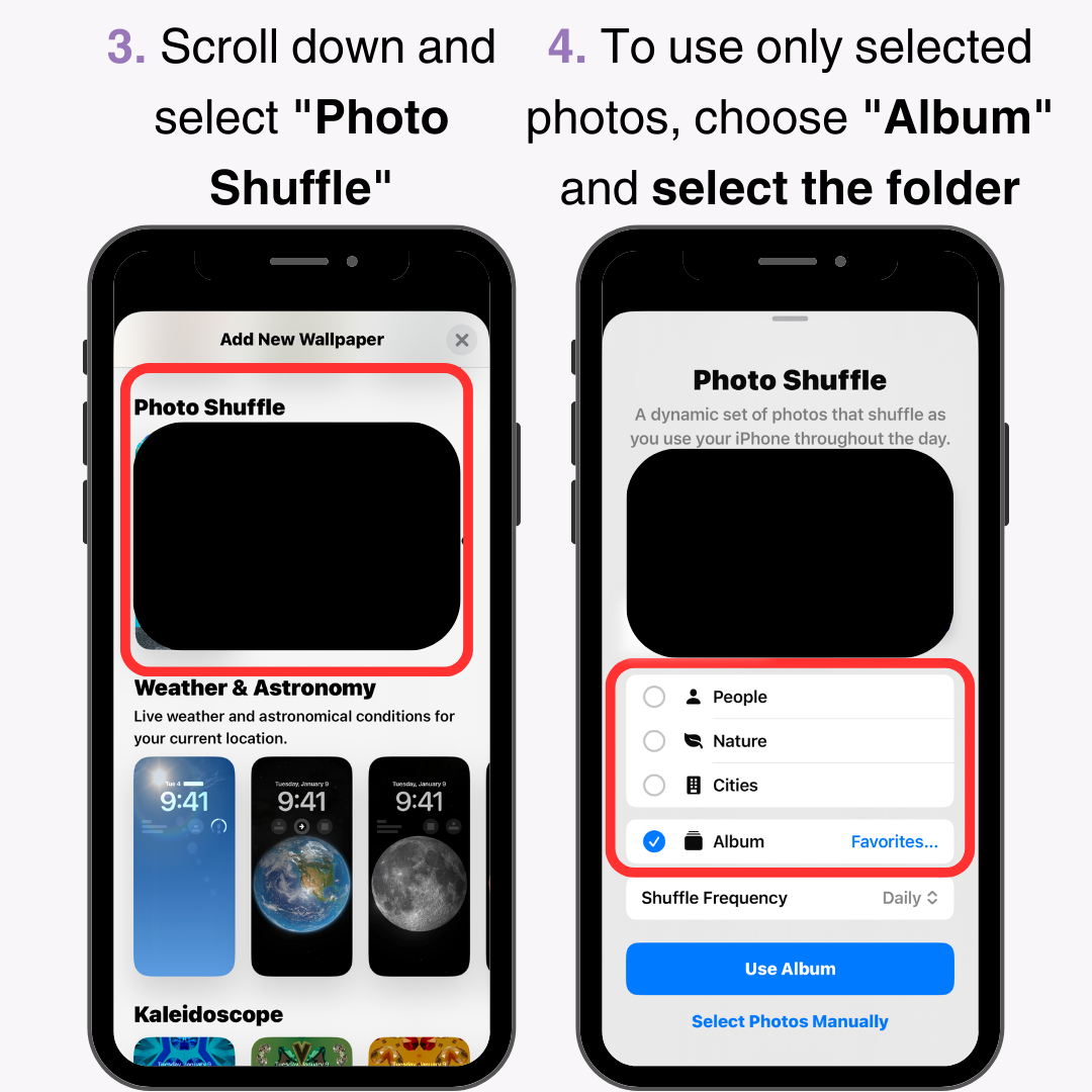 #3 image of How to Set iPhone Lock Screen Wallpaper to Change Randomly!