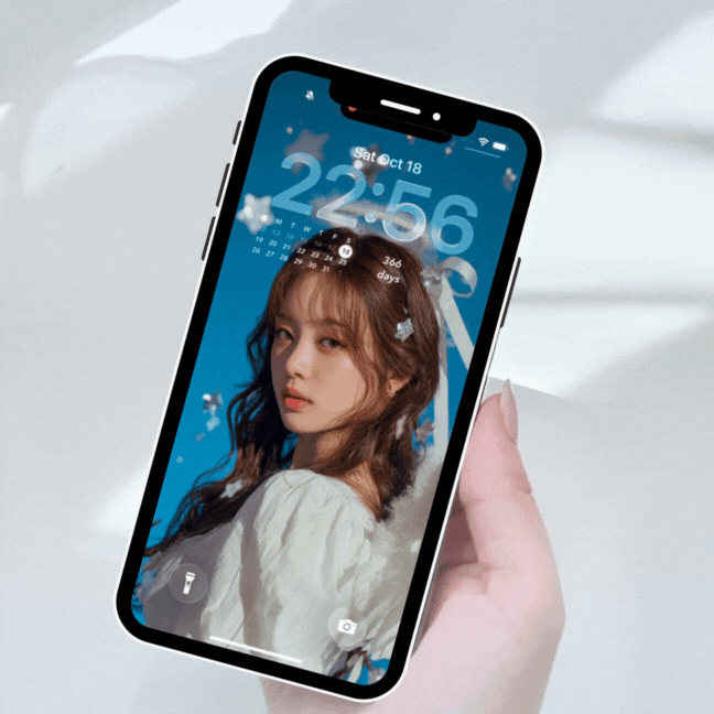 iOS26で3D壁紙を設定する方法！