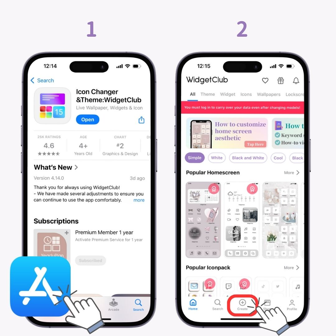 #1 image of How to Add Countdown Widget on Your Phone