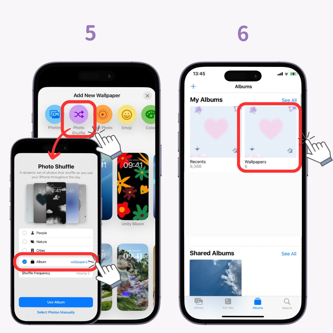 #1 image of How to Set Multiple Wallpapers on iPhone!