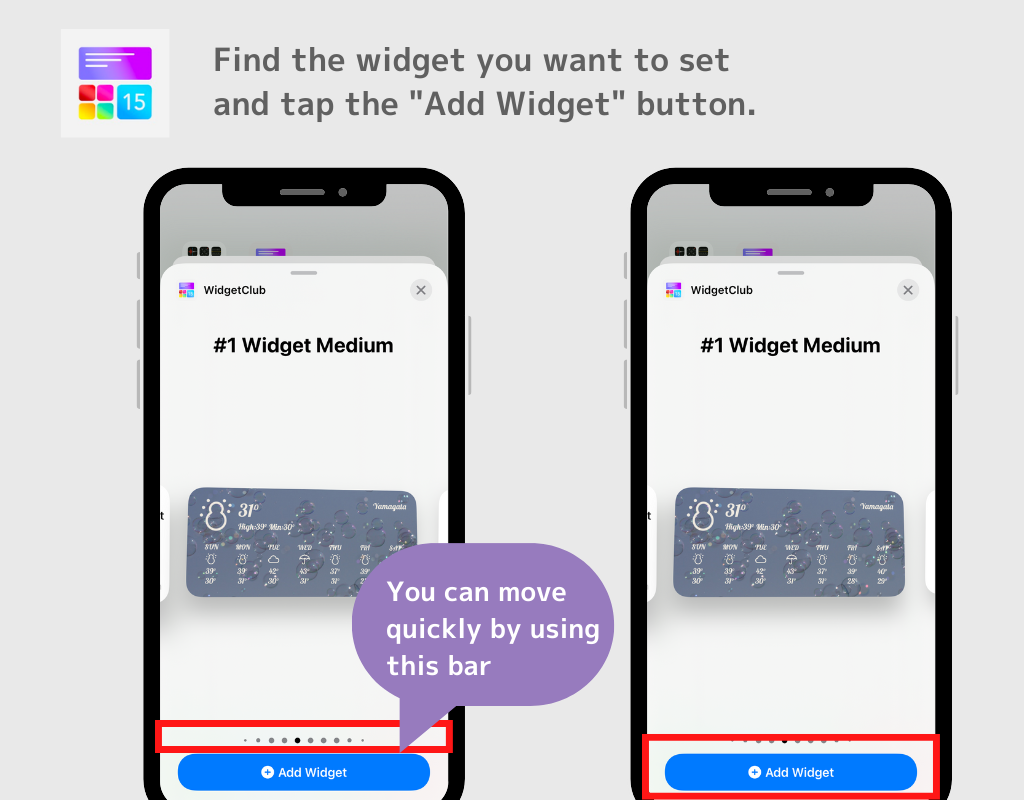 Imaginea #12 despre Cum să adăugați widget meteo pe iPhone