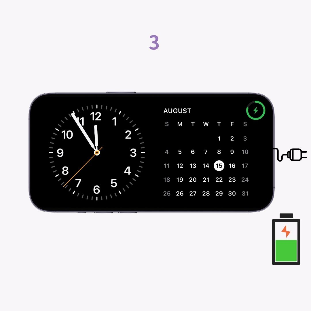 Imagen n.° 1 de Cómo cambiar el reloj en la pantalla de bloqueo del iPhone