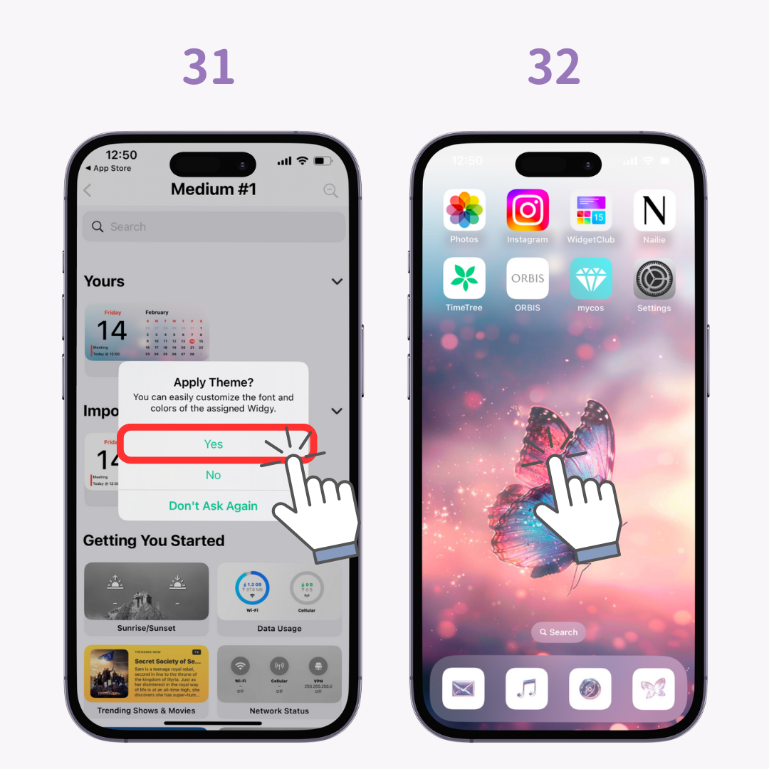 #1 image of How to Get Transparent Widgets on iPhone and Android