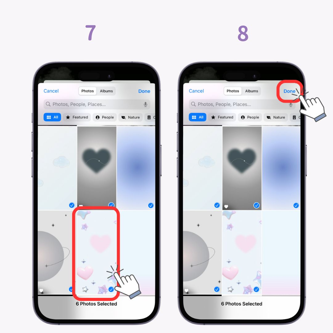 #1 image of How to Set Multiple Wallpapers on iPhone!